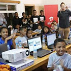 Airtel Madagascar offre du mat&eacute;riel informatique &agrave; l'ONG Habaka &agrave; l&rsquo;occasion de l&rsquo;Africa Code Week