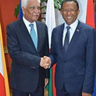 Le Pr&eacute;sident de la R&eacute;publique de Madagascar en visite &agrave; la COI