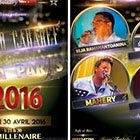 Rija Ramanantoanina, Mahery, Bodo et Nanie, Paris le 30 Avril 2016
