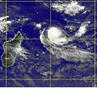 Un cyclone s&rsquo;est form&eacute; &agrave; l&rsquo;Est des c&ocirc;tes de Madagascar. Il se rapprochera du Sud-Est, dans les jours &agrave; venir.