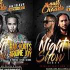 Rak Roots et Arione Joy NIGHT SHOW 2017, Poitiers le dim 16 Avril 2017
