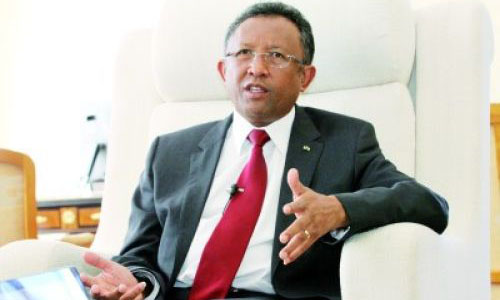 INTERVIEW : HERY RAJAONARIMAMPIANINA Pr&eacute;sident de la R&eacute;publique de  Madagascar
