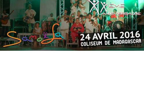 XXeme anniversaire Samoela, 24 AVRIL 2016 au COLISEUM