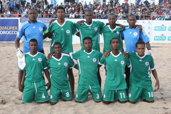 Beach Soccer : Madagascar vainqueur du Ghana et leader