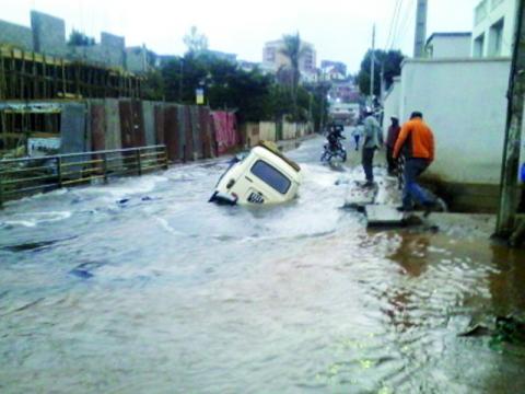 Le Nord du pays sous les eaux