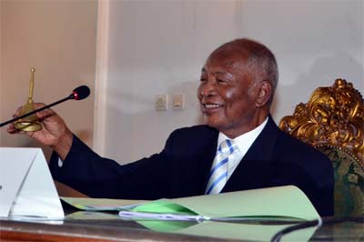 Honor&eacute; Rakotomanana &eacute;lu pr&eacute;sident du S&eacute;nat