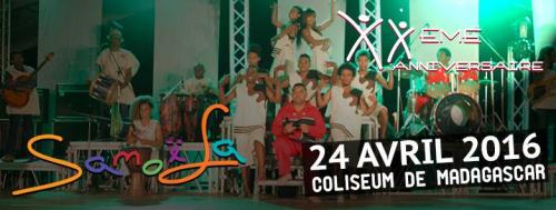 XXeme anniversaire Samoela, 24 AVRIL 2016 au COLISEUM