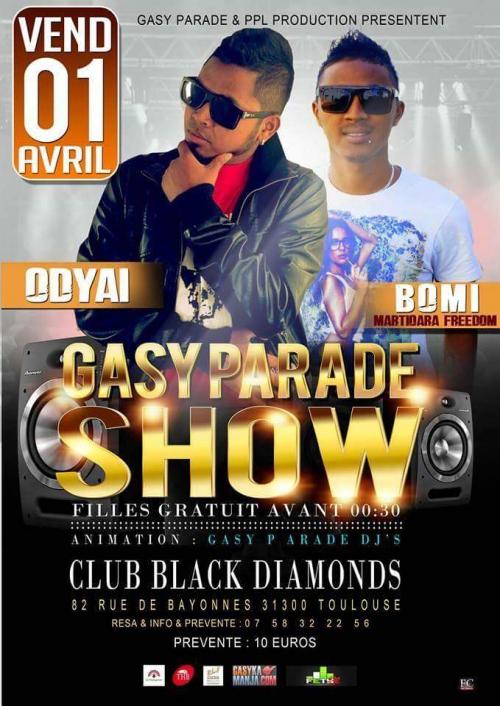ODYAI et Martiora Freedom &agrave; Toulouse le 01 Avril 2016