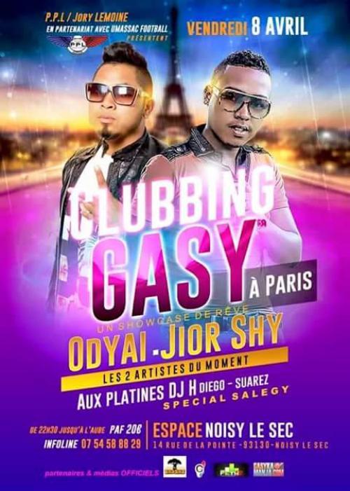 Odyai et Jior Shy , Paris le 8 avril 2016