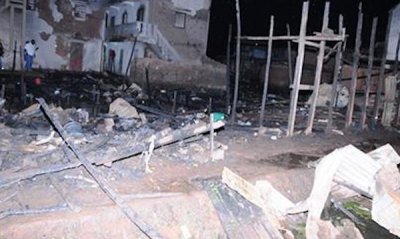 Campement des sinistr&eacute;s de l&rsquo;incendie d&rsquo;Ankasina: le gouvernement au petit soin