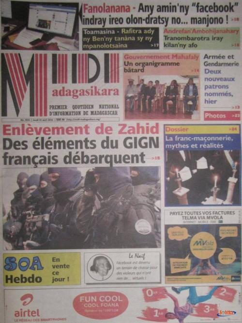 Enl&egrave;vement de deux Fran&ccedil;ais &agrave; Madagascar &ndash; pourquoi la France a envoy&eacute; le GIGN