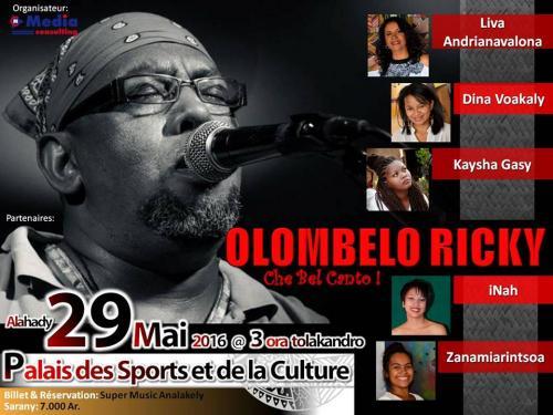 Olombelo Ricky, Liva Andrianavalona, Dina Voakaly, Kaysha Gasy, Inah & Zanamiarintsoa - Che Bel Canto - Palais des Sports Mahamasina 29/05/2016