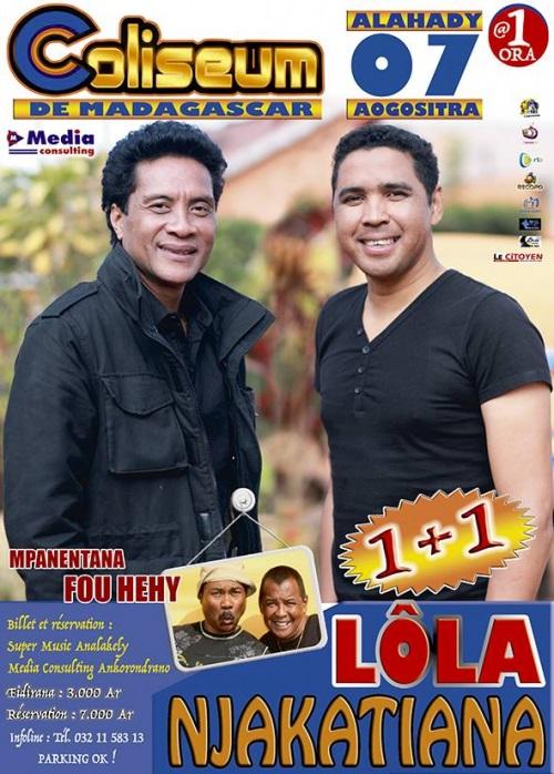 Njakatiana et Lola - Coliseum - 07/08/2015