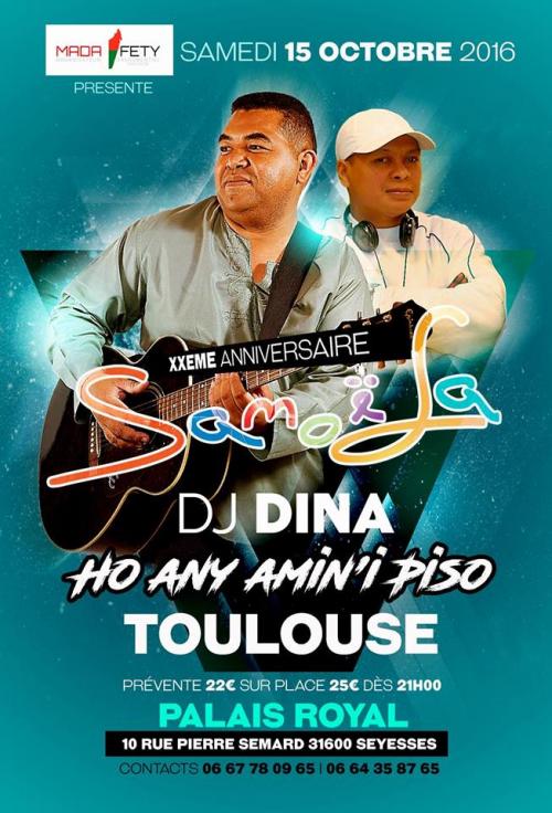 Samoela &agrave; Toulouse le 15 Octobre 2017