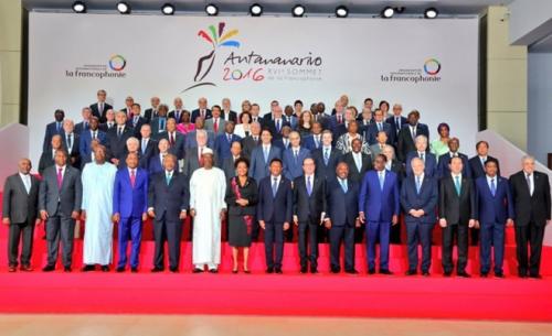 Cl&ocirc;ture du 16e Sommet de la Francophonie