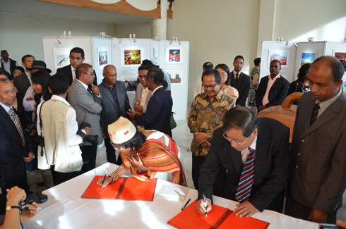 La Chine et Madagascar s'entendent sur la participation de Madagascar &agrave; l'initiative "la Ceinture et la Route" 