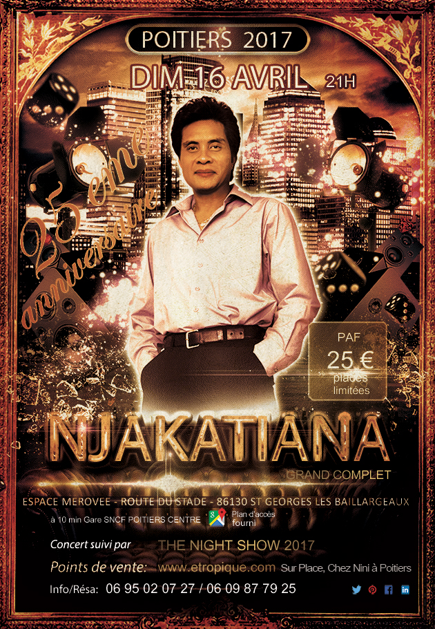 NJAKATIANA Poitiers 16 Avril 2017
