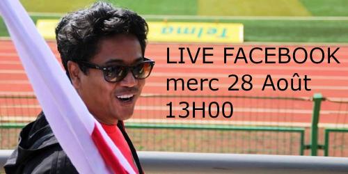 LOVA RASAMIMANANA sera en direct Facebook