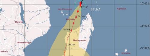 Madagascar : Cyclone Belna
