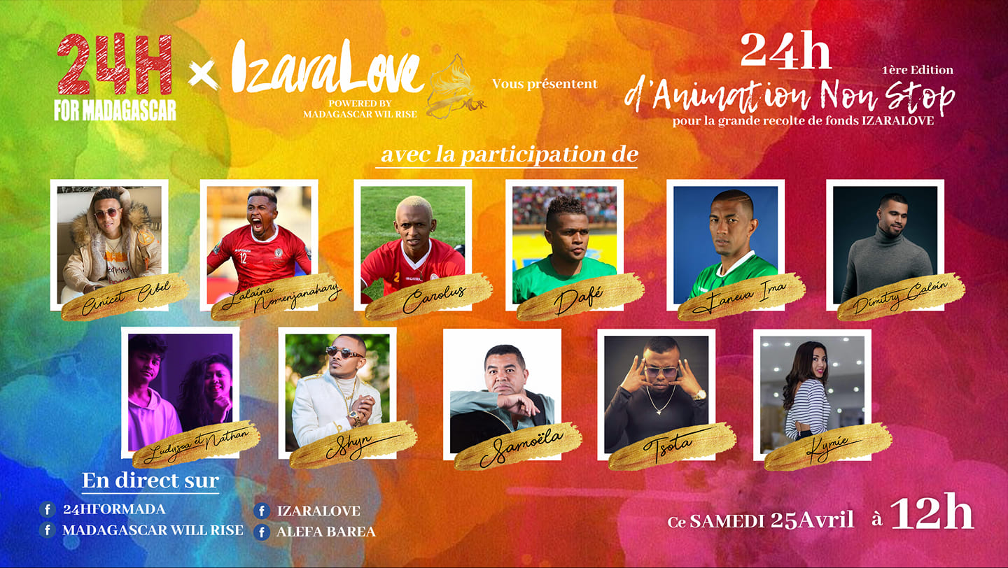 24 Heures pour Mada: Direct live de 24 heures pour Madagascar