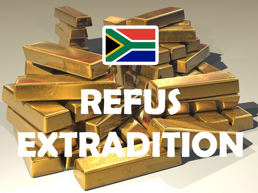 Trafic d&rsquo;OR&nbsp;: refus d&rsquo;extradition par l&rsquo;Afrique du sud